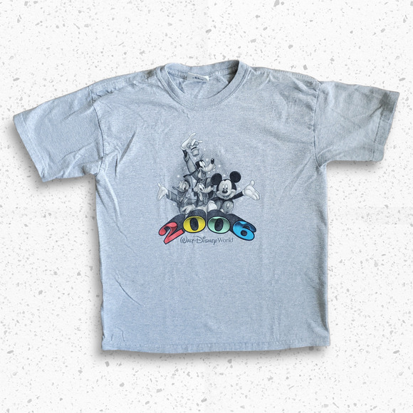 VTG Early Y2k Disney World Character Souvenir T shirt Kids Sz XL Adult M - Picture 2 of 5